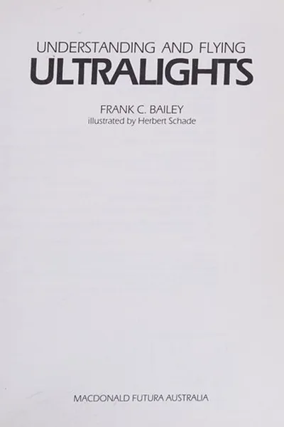Capa de Understanding and Flying Ultralights