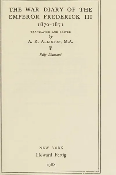 Capa de Kriegstagebuch von 1870/71