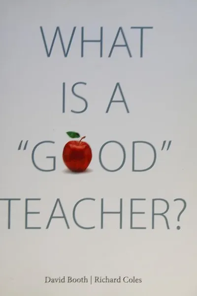 Capa de What Is a Good Teacher?