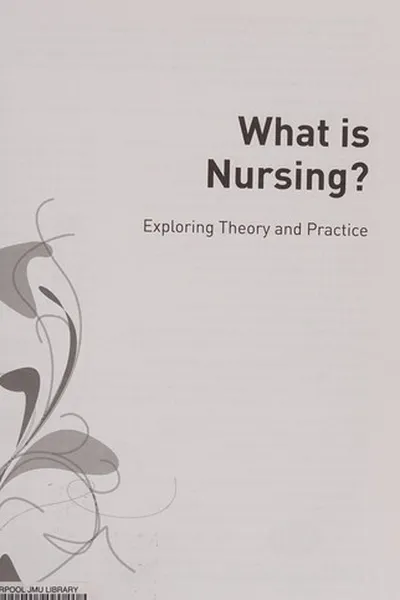 Capa de What is nursing?