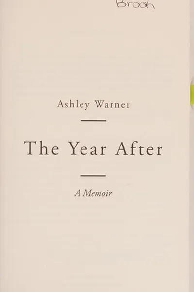Capa de The year after