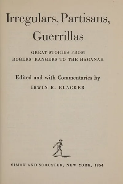 Cover of Irregulars, partisans, guerrillas