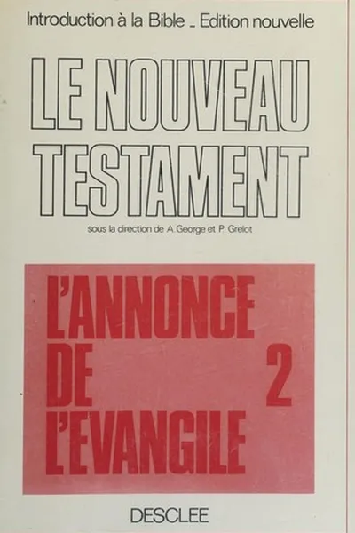 Capa de L' annonce de l'Évangile