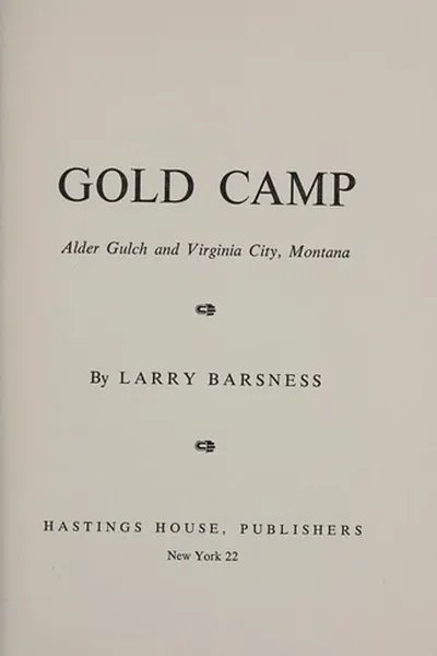 Capa de Gold camp
