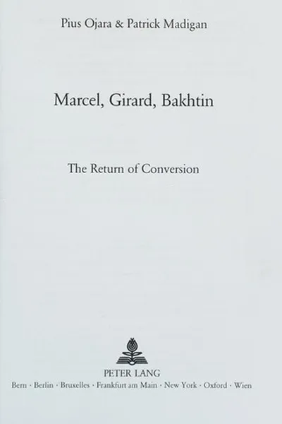 Capa de Marcel, Girard, Bakhtin