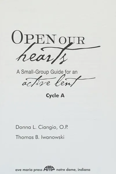 Capa de Open Our Hearts