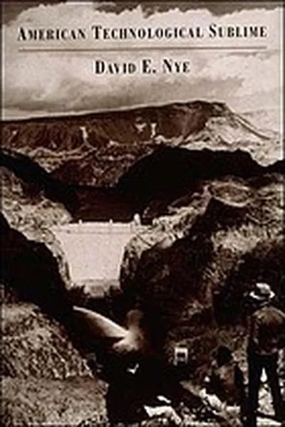 Capa de American technological sublime