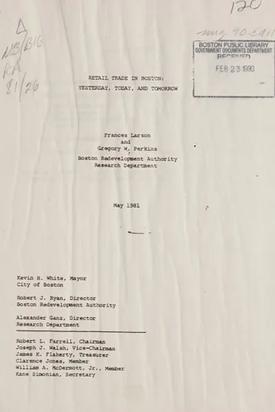 Capa de Retail trade in Boston