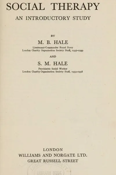 Capa de Social therapy