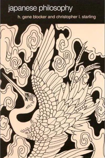 Capa de Japanese philosophy