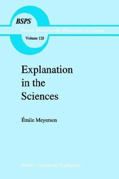 Capa de Explanation in the sciences