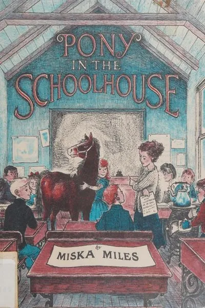 Capa de Pony in the schoolhouse