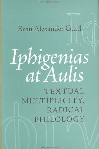 Capa de Iphigenias at Aulis