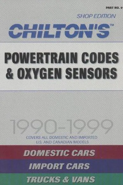 Capa de Powertrain Codes and Oxygen Sensors 1990-99
