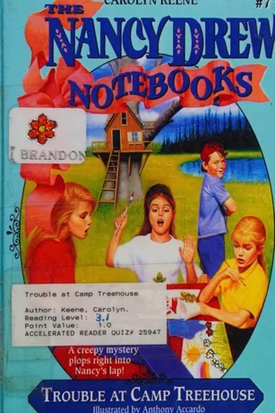 Capa de Trouble at Camp Treehouse