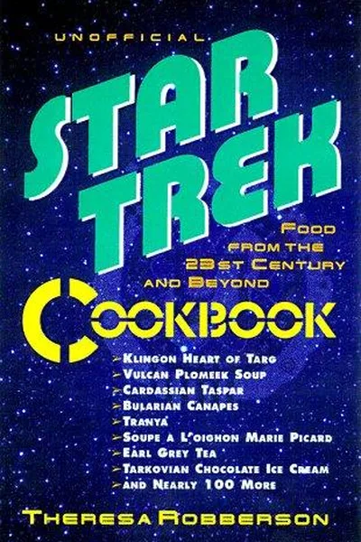 Capa de The Star Trek cookbook