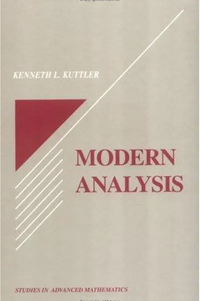 Capa de Modern analysis