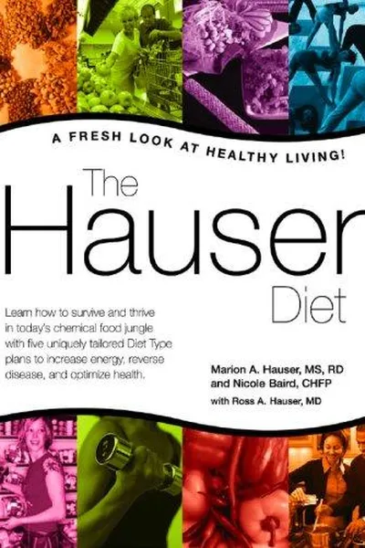 Capa de The Hauser diet