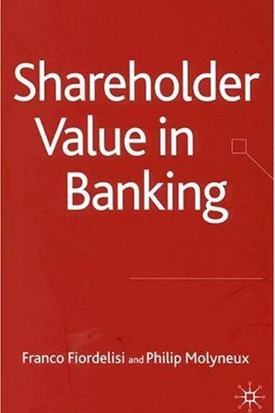 Capa de Shareholder value in banking