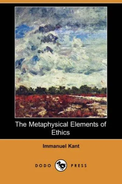 Capa de The Metaphysical Elements of Ethics
