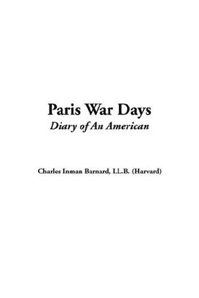 Capa de Paris War Days
