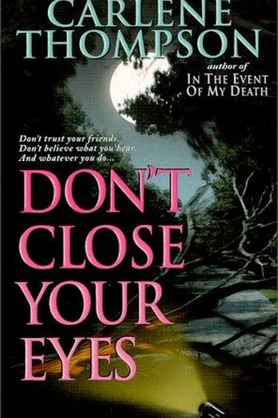 Capa de Don't close your eyes