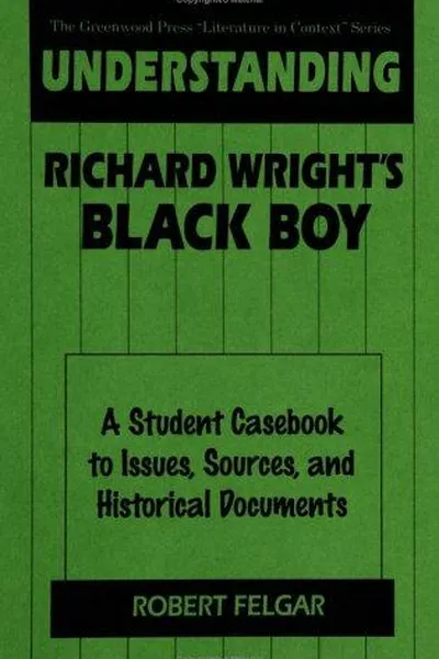 Capa de Understanding Richard Wright's Black boy