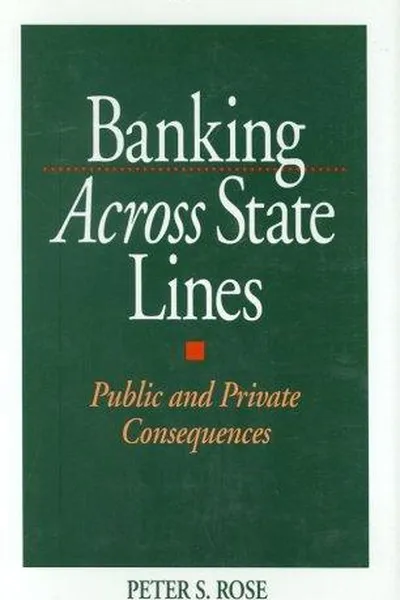 Cover of Banking across state lines