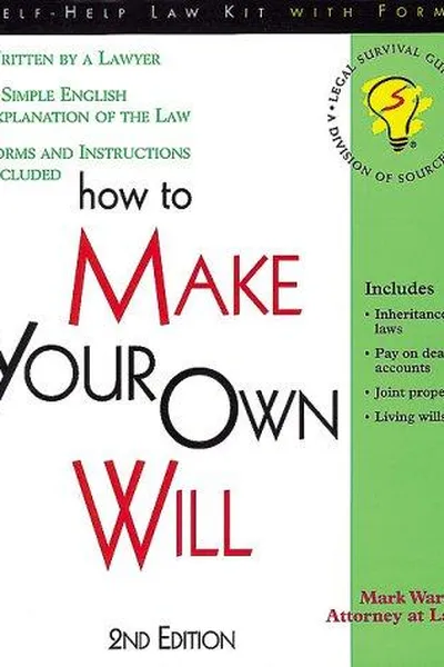 Capa de How to Make Your Own Will