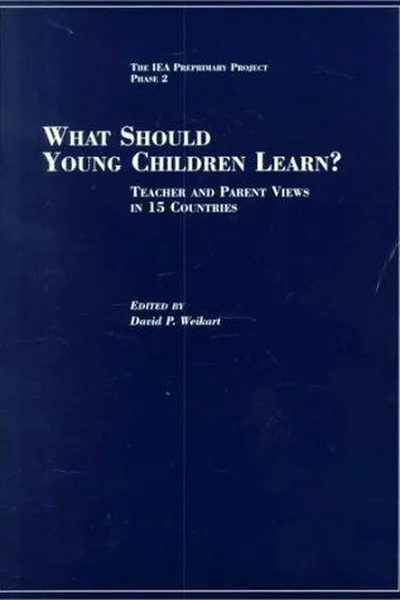 Capa de What should young children learn?
