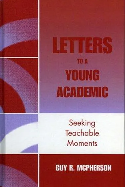 Capa de Letters to a young academic