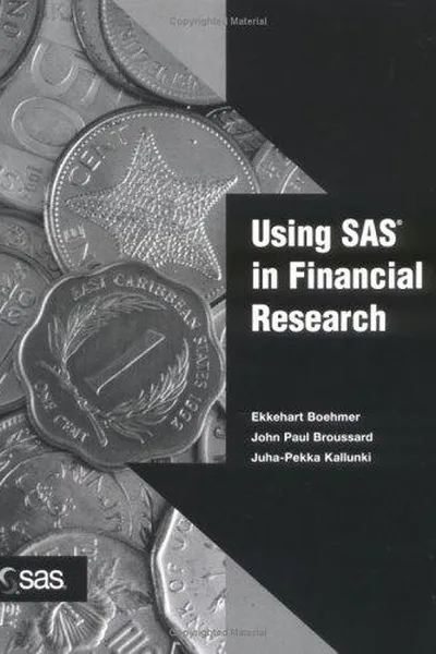 Capa de Using SAS in financial research