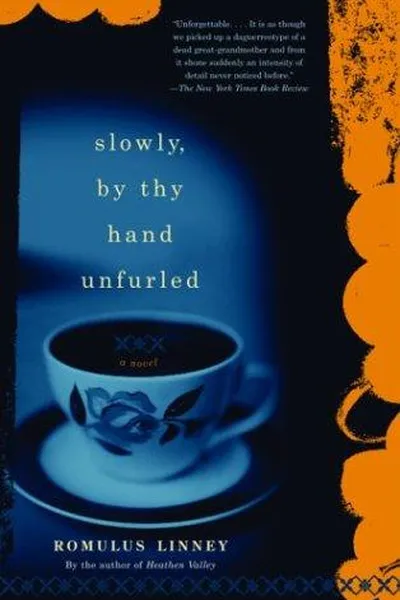 Capa de Slowly, by thy hand unfurled