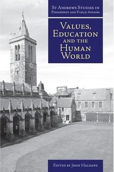 Capa de Values, education and the human world