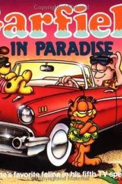 Capa de Garfield in Paradise