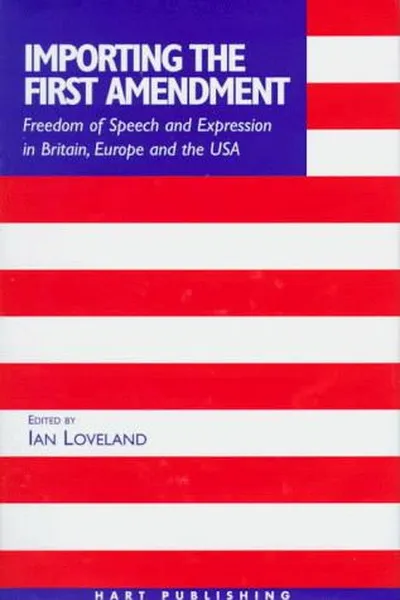 Capa de Importing the first amendment