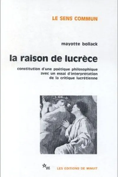 Capa de La raison de Lucrèce