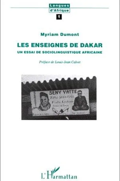 Capa de Les enseignes de Dakar
