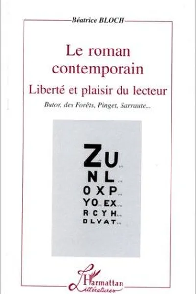 Capa de Le roman contemporain