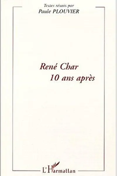 Capa de René Char
