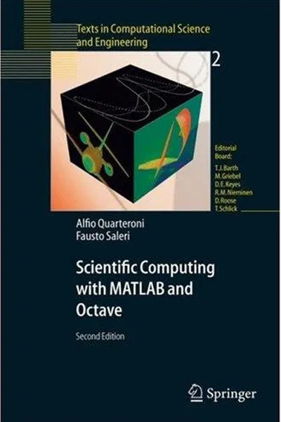 Capa de Scientific computing with MATLAB and Octave
