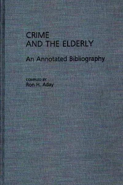 Capa de Crime and the elderly