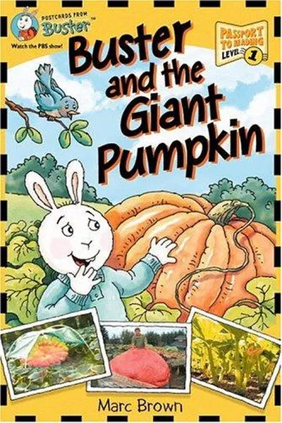 Capa de Buster and the giant pumpkin