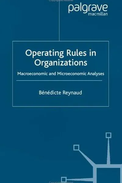 Capa de Operating Rules in Organizations