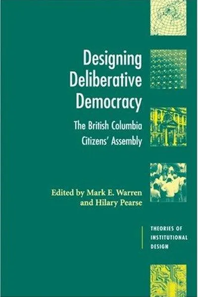 Capa de Designing deliberative democracy