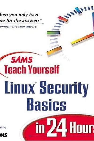 Capa de Sams Teach Yourself Linux Security Basics in 24 Hours