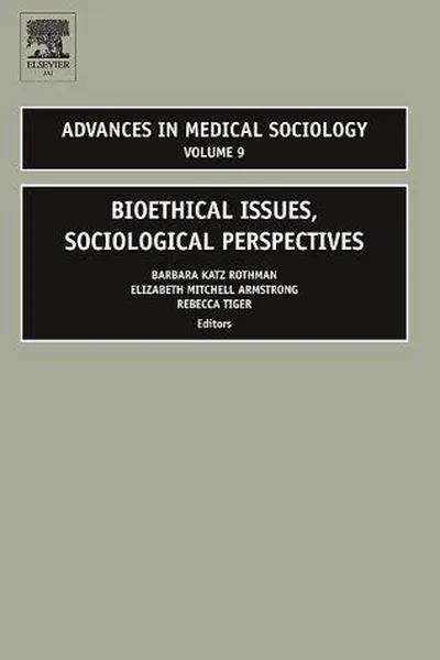 Capa de Bioethical issues, sociological perspectives