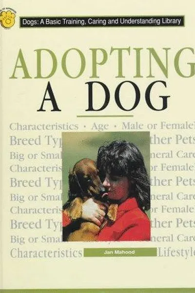 Capa de Adopting a dog