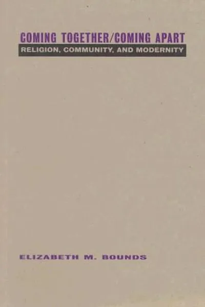 Capa de Coming together/coming apart