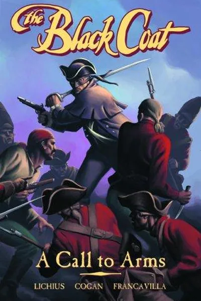 Capa de The black coat